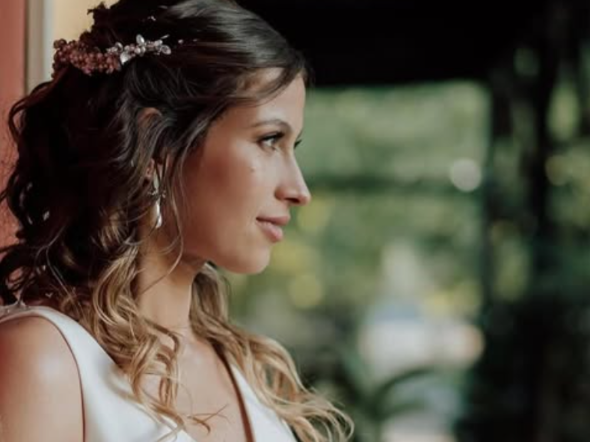 Maquillaje y peinado para novia en Santiago